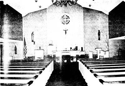 INTERIOR OF ST. THOMAS THE APOSTLE CHURCH