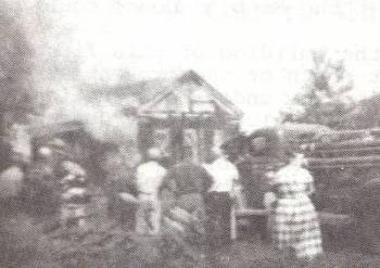The building was burnt in 1956