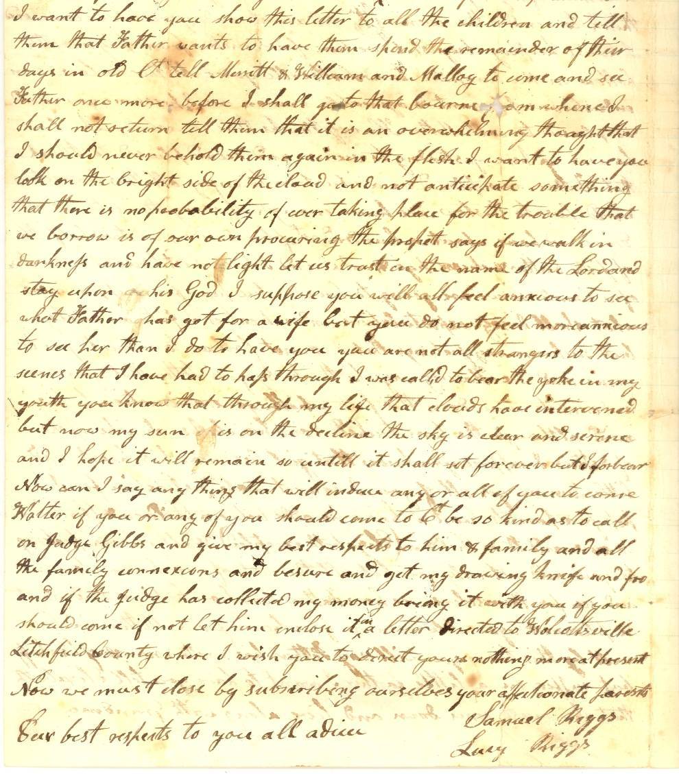Letter page 5