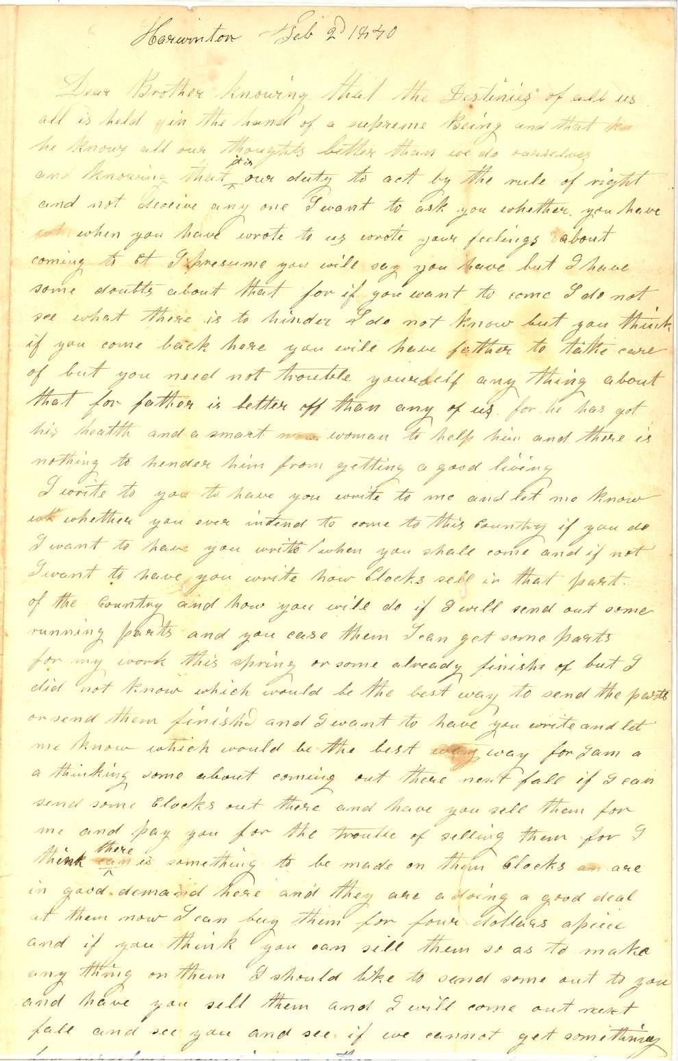 Letter page 2