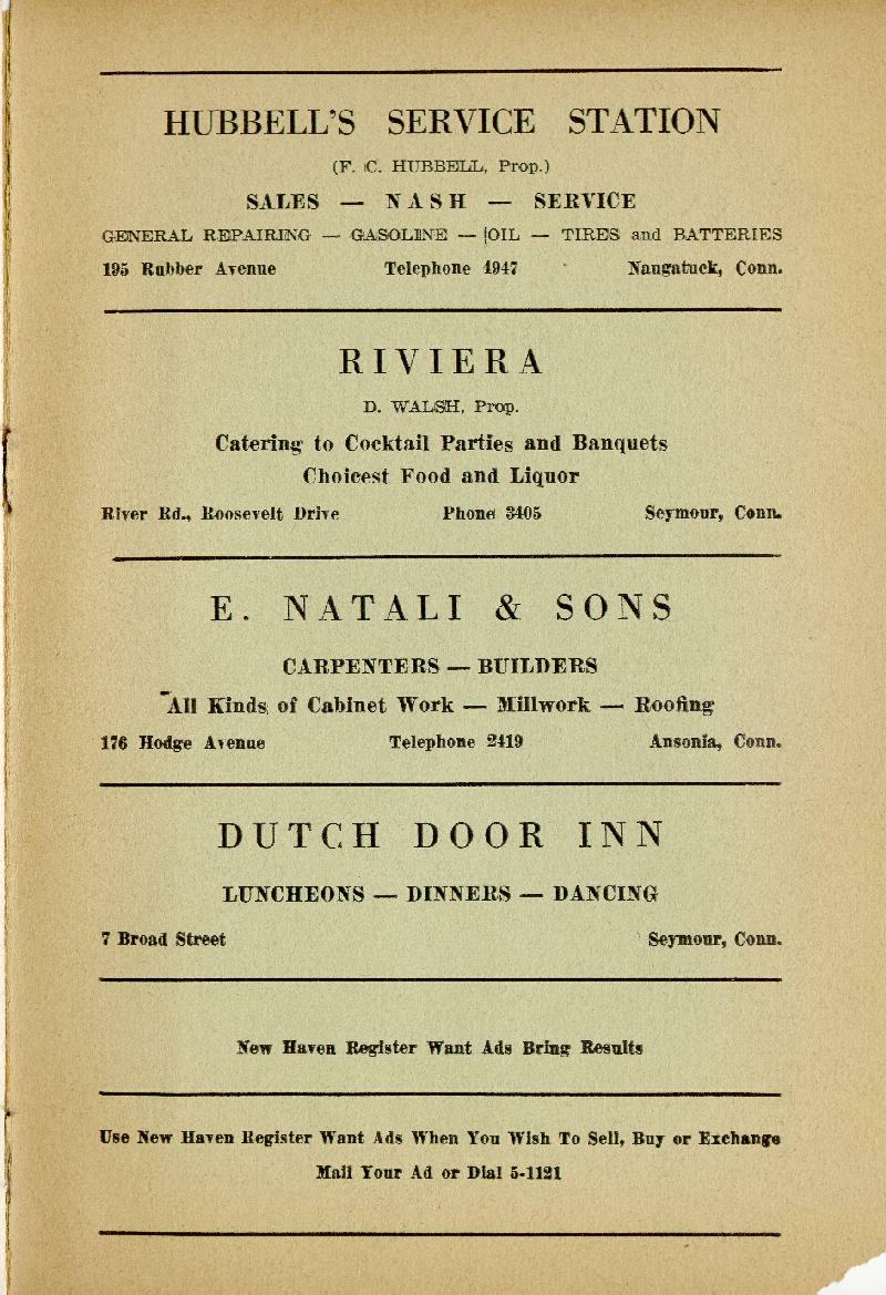 1940 Tax List - Oxford & Southbury - Page 10