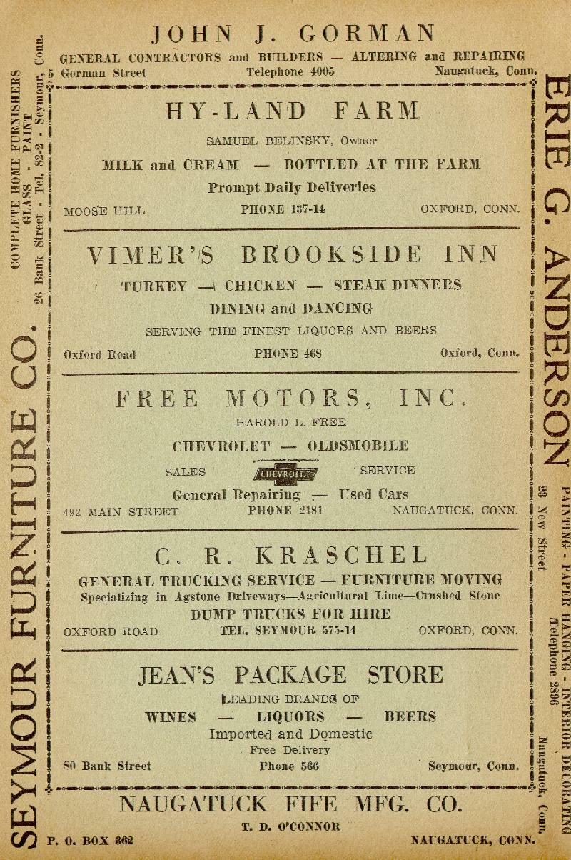 1940 Tax List - Oxford & Southbury - Page 11