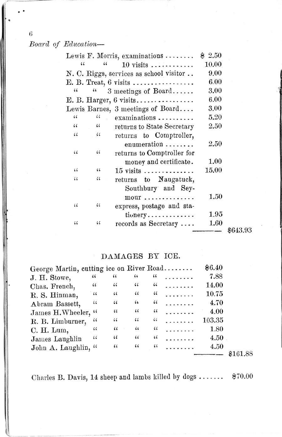 Oxford Town Report for year ending September 17, 1891 - Page 6
