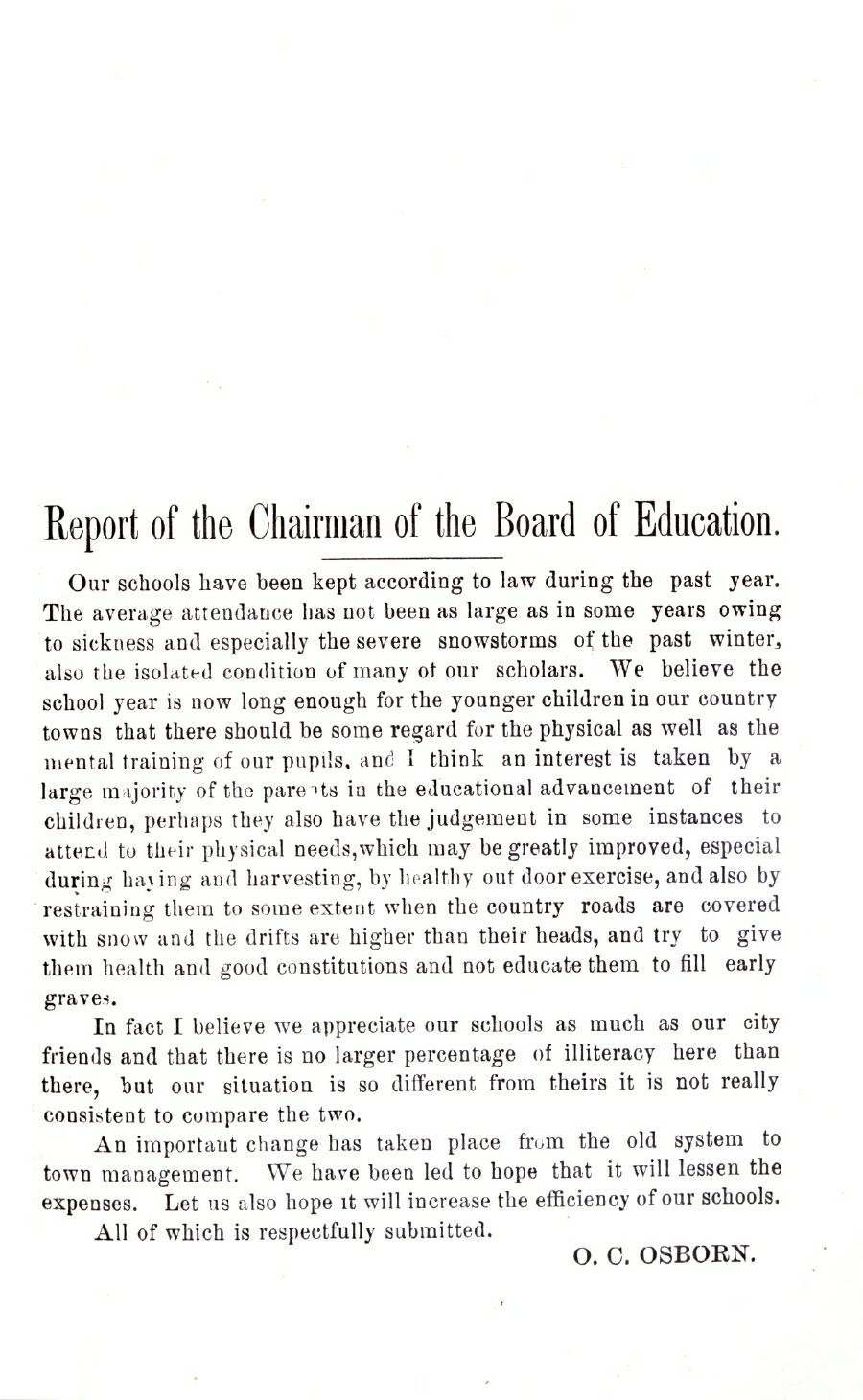 Oxford Town Report for year ending September 15, 1899 - Page 15