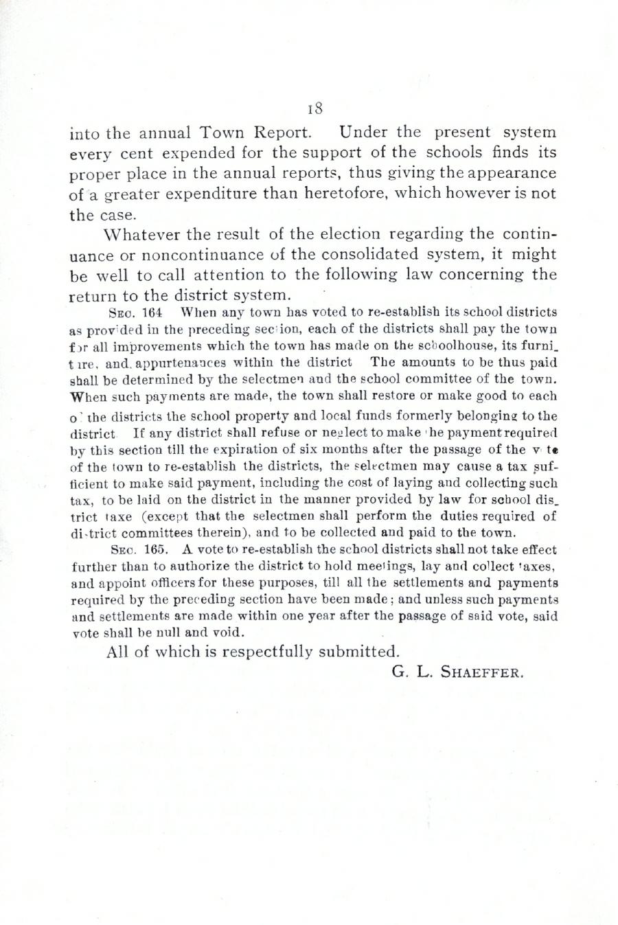 Oxford Town Report for year ending September 21, 1903 - Page 18