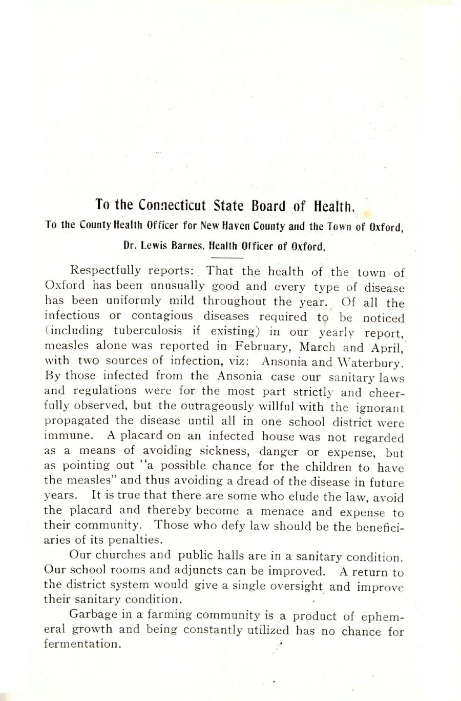 Oxford Town Report for year ending September 20, 1905 - Page 21