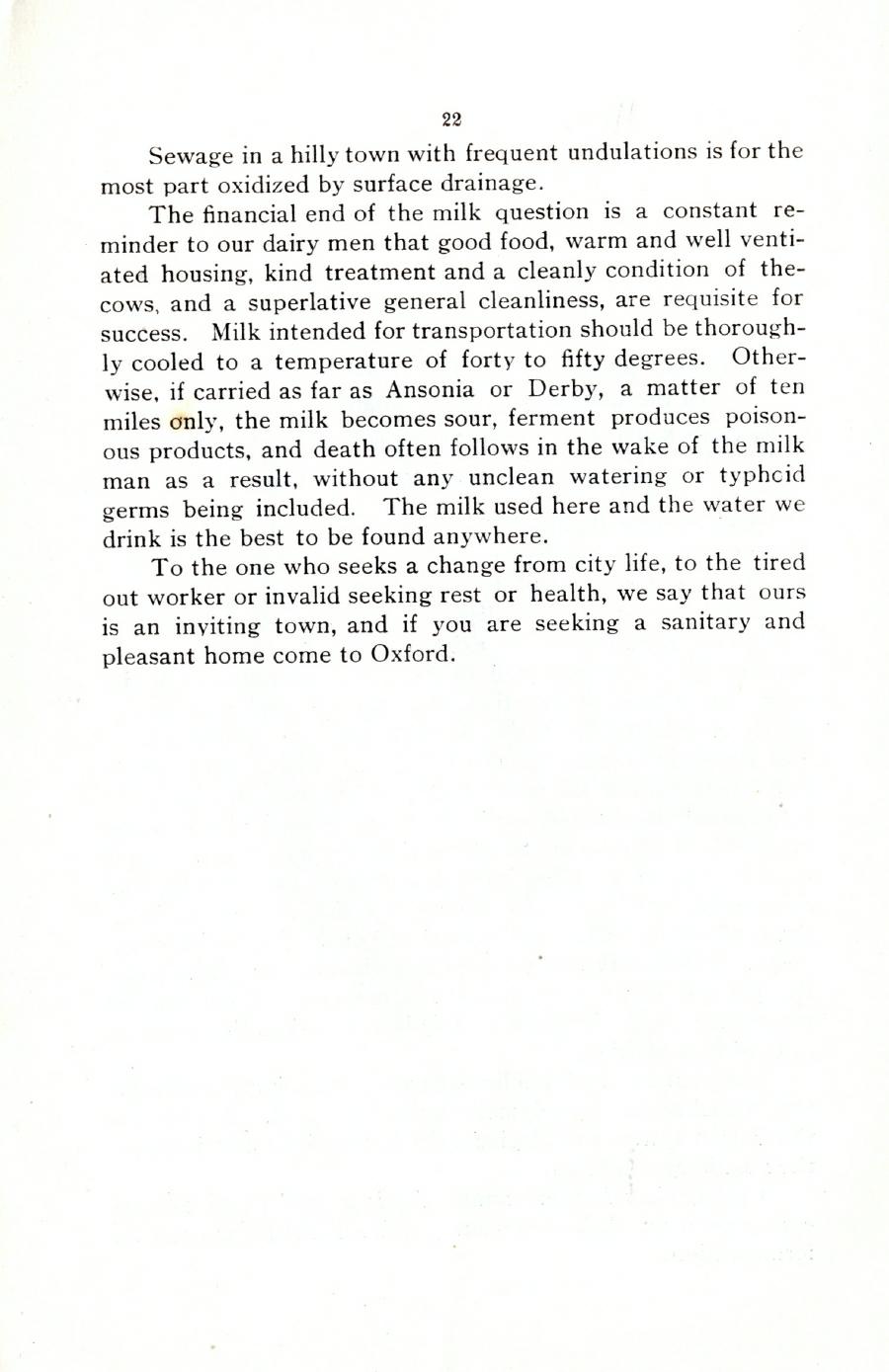 Oxford Town Report for year ending September 20, 1905 - Page 22
