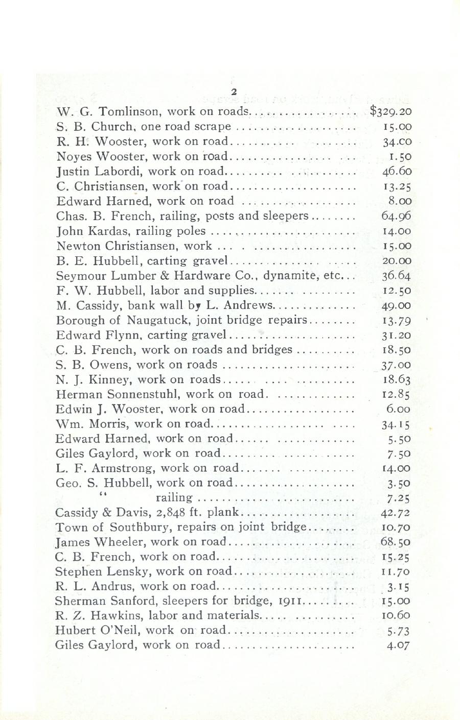 Oxford Town Report for year ending September 20, 1913 - Page 2