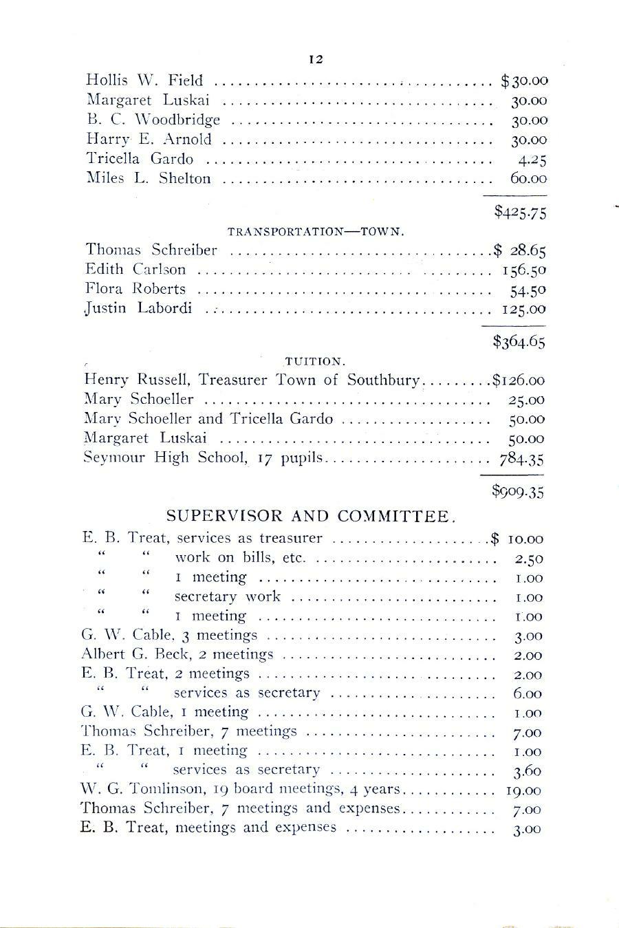 Oxford Town Report for year ending August 31, 1917 - Page 12