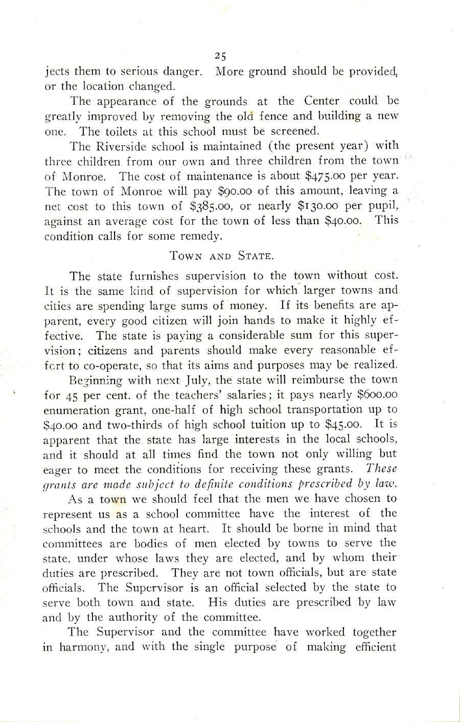 Oxford Town Report for year ending August 31, 1917 - Page 25