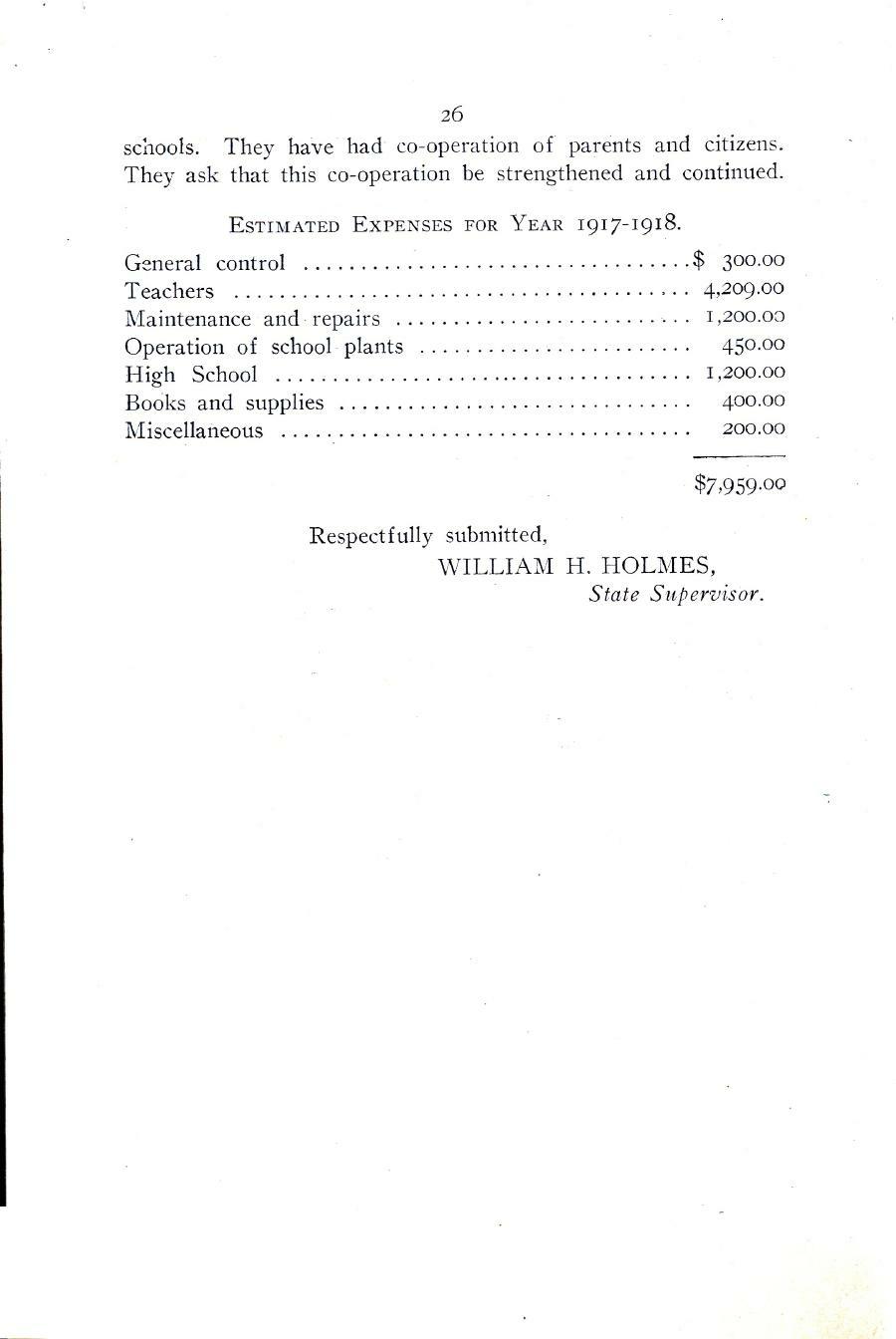 Oxford Town Report for year ending August 31, 1917 - Page 26