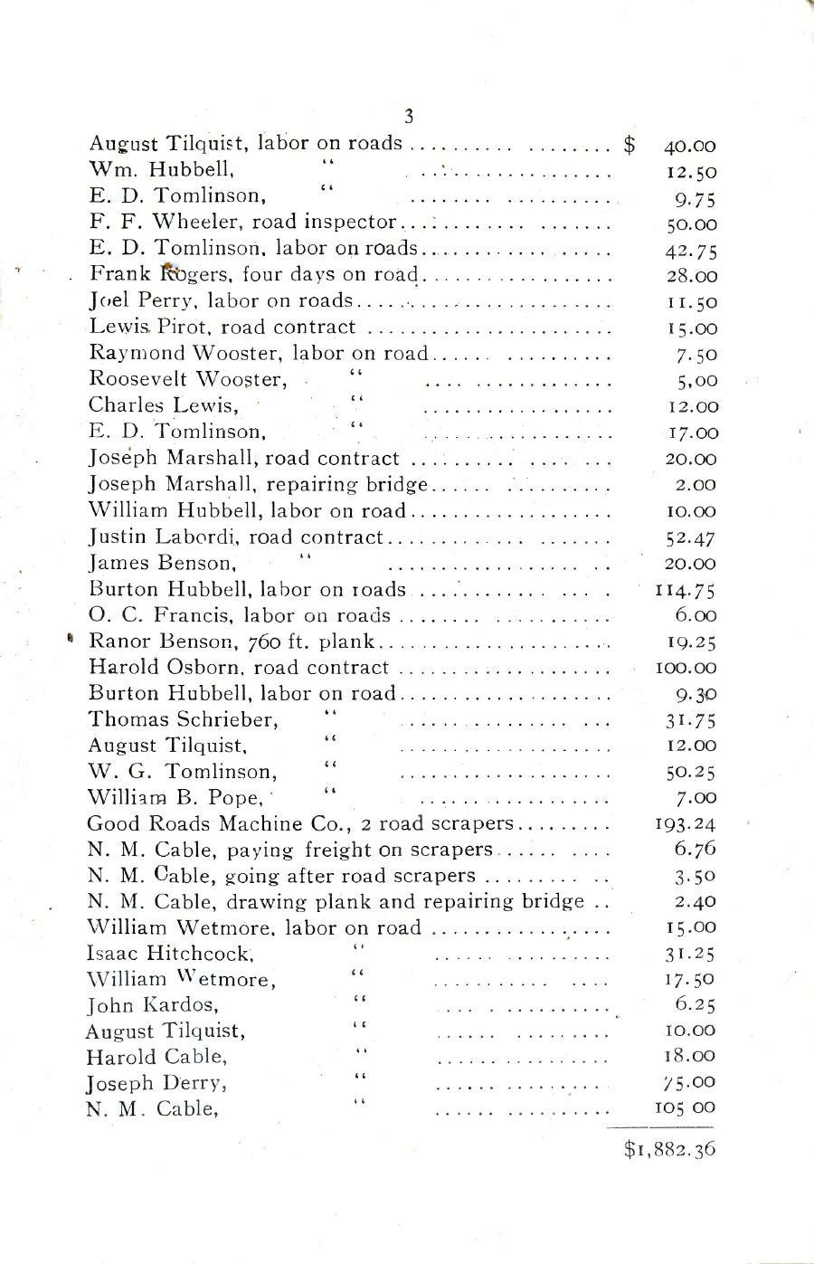 Oxford Town Report for year ending August 31, 1918 - Page 3