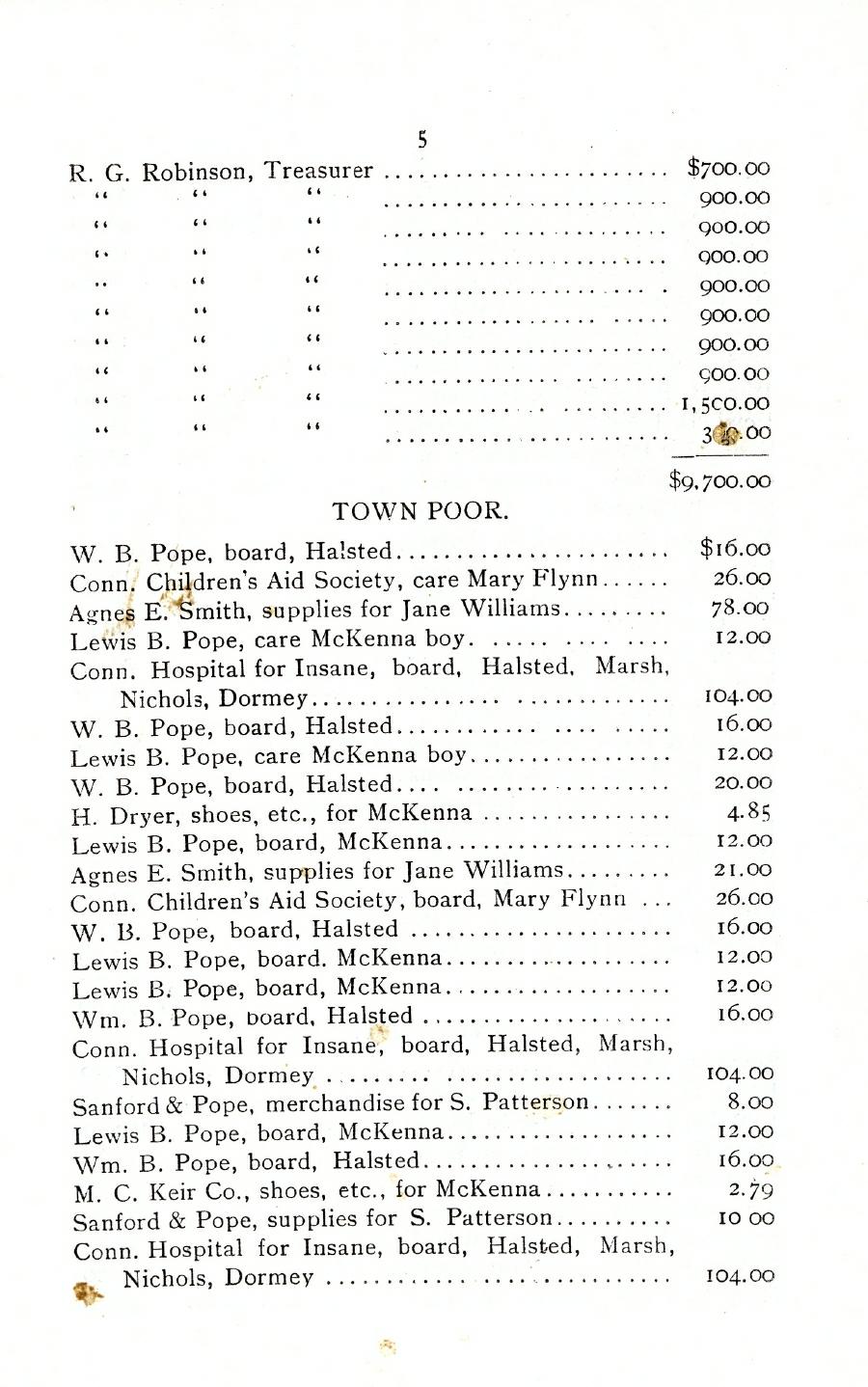 Oxford Town Report for year ending August 31, 1919 - Page 5