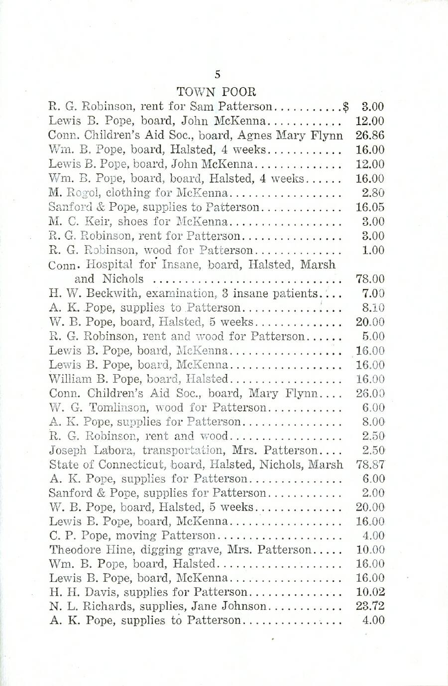 Oxford Town Report for year ending August 31, 1920 - Page 5