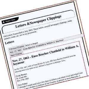 Letters  & Newspaper