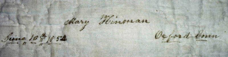 Mary Hinman