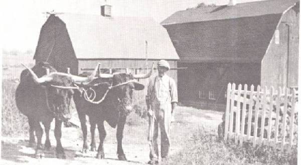 The barn on Treat-DeBisschop Homestead